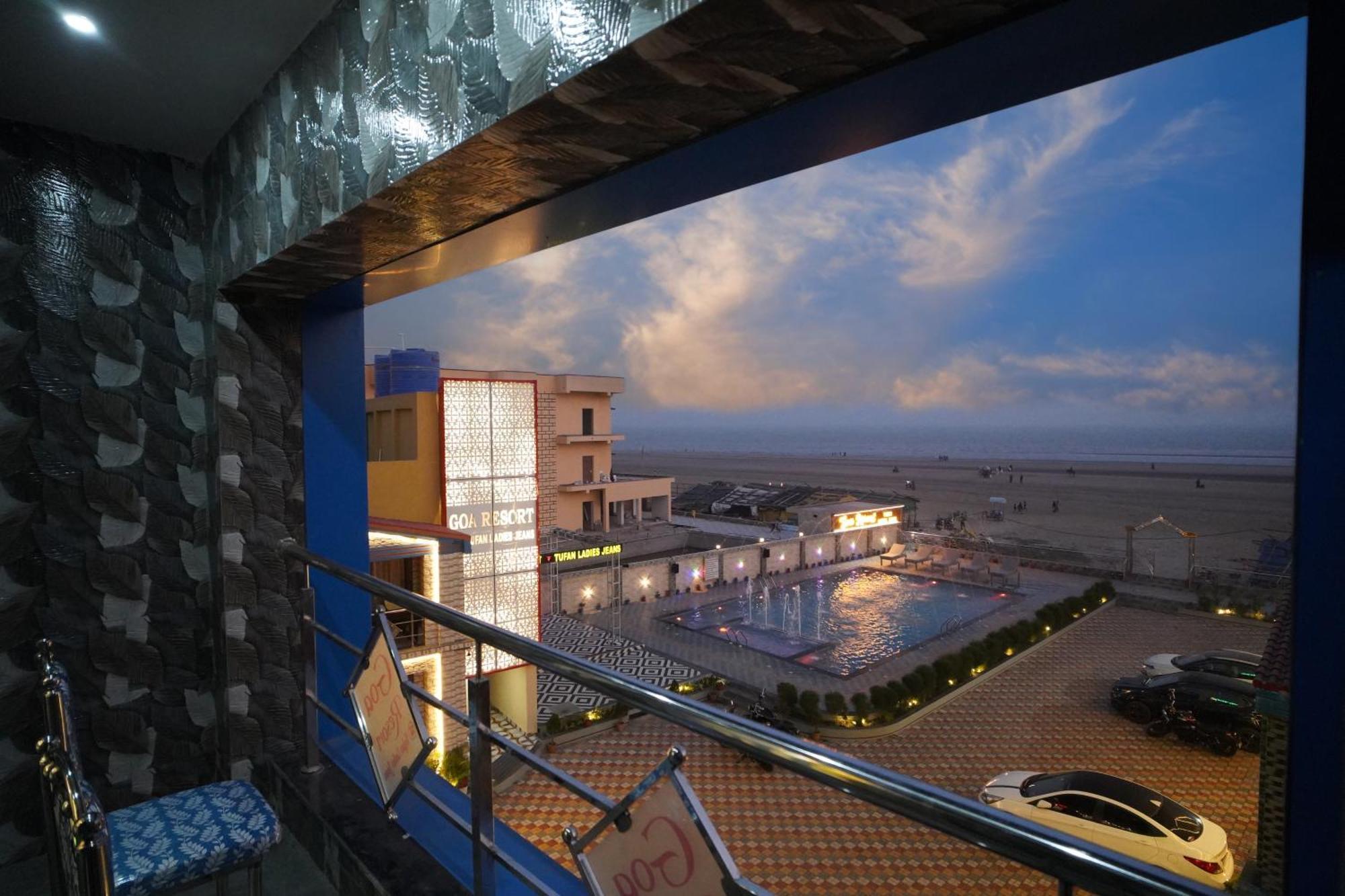 Goa Beach Resort On Beach Mandarmani Exterior photo